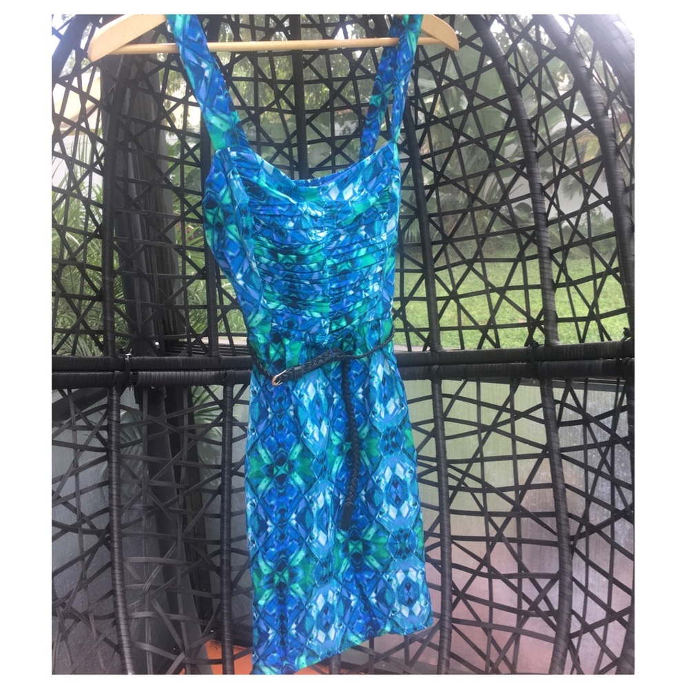 NEW Love Reign Summer beachy Dress with removable braided belt